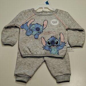 NWT Disney Baby Stitch 2 Piece Set